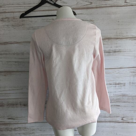 Croft & Borrow Intimates Fleece Sleep Shirt sz S - Picture 3 of 3